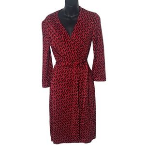 Diane von furstenberg women’s vintage true wrap dress patterned Whimsigoth